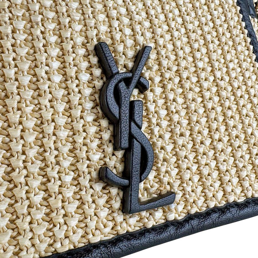 サンローラン SAINT LAURENT ショルダーバッグ ノリータ ラフィア