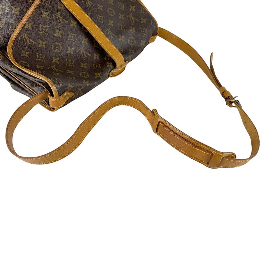 ルイヴィトン ソミュール 35 モノグラム ショルダーバッグ ショルダー千切れ有 LOUIS VUITTON（ルイ・ヴィトン） ルイ ヴィトン ショルダーバッグ