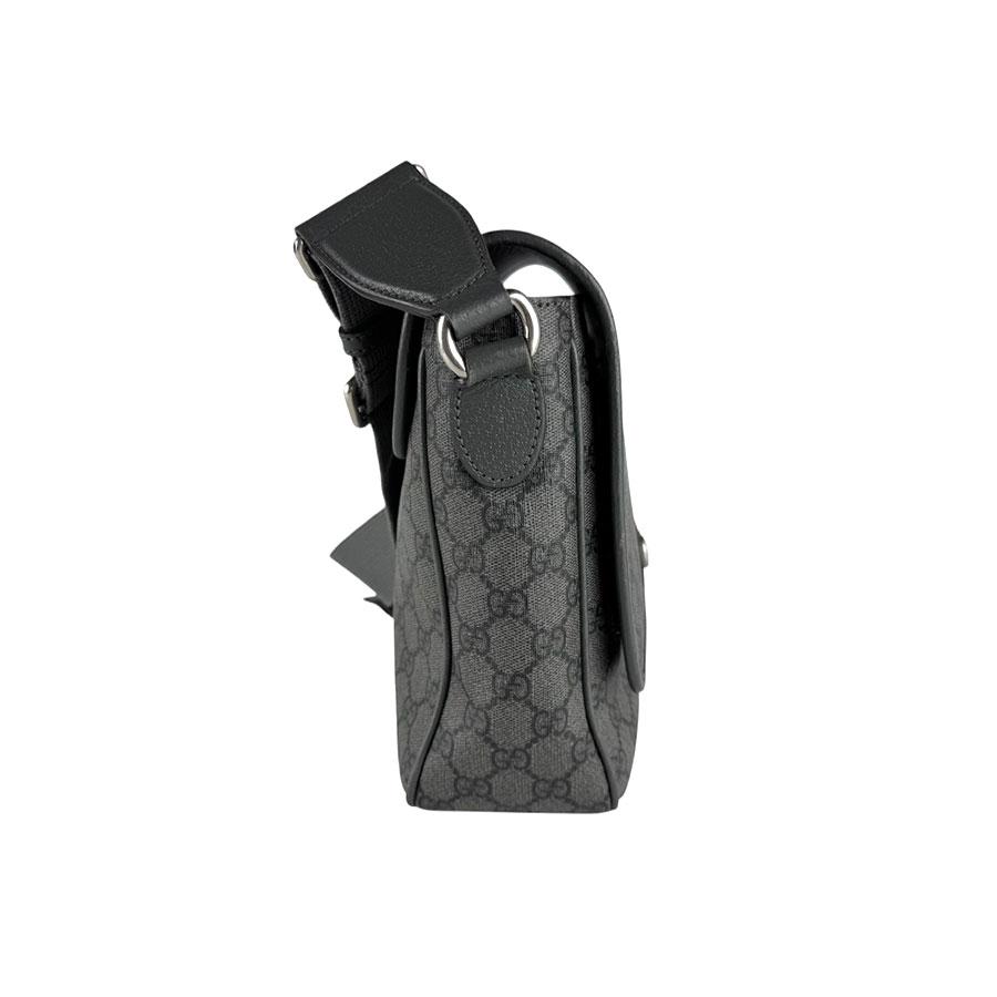GUCCI（グッチ） ショルダーバッグ GGスプリームキャンバス グレー
