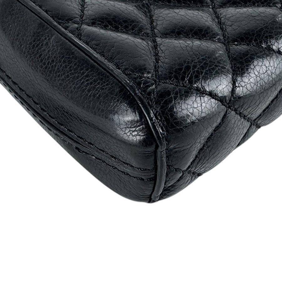 即日発送 ~~ CHANEL ブラックレザー ショルダーバッグ CHANEL（シャネル） ショルダーバッグ ミニショルダーバッグ レザー