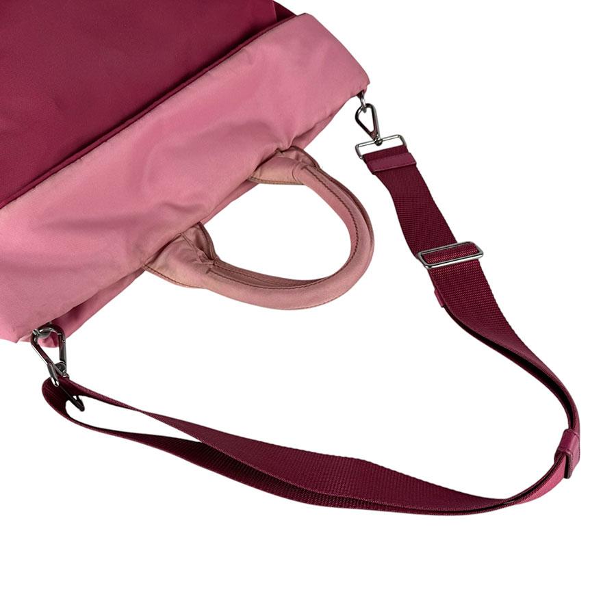PRADA 極美品 ナイロン ショルダーバッグ ピンク テスート プラダ PRADA（プラダ） ハンドバッグ ショルダーバッグ ナイロン ピンク