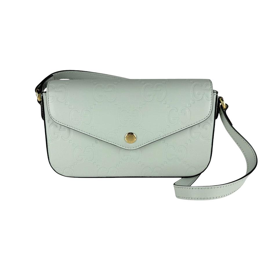 GUCCI（グッチ） ショルダーバッグ スーパーミニ レザー ライト