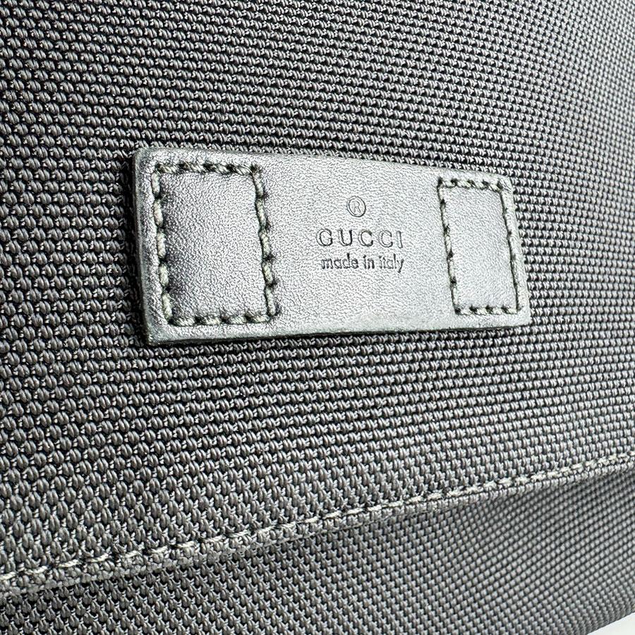 GUCCI（グッチ） ショルダーバッグ キャンバス ブラック/グリーン