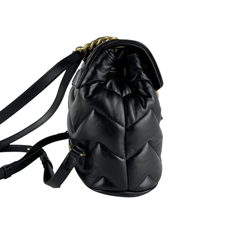 Gucci ブラック レザーバック　リュック　牛革 GUCCI（グッチ） リュック レザー ブラック : ブランドバリュー - 通販