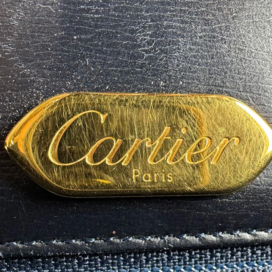 Cartier（カルティエ） ショルダーバッグ サファイアライン レザー