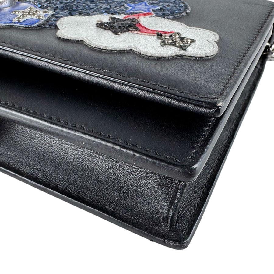 サンローラン　ショルダーウォレット　チェーンウォレット　財布　ショルダーバック サンローラン SAINT LAURENT 斜め掛けショルダーバッグ チェーン