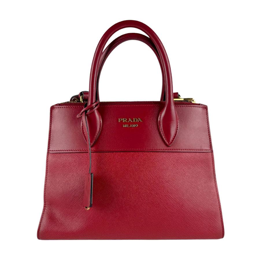 PRADA（プラダ） ハンドバッグ ショルダーバッグ レザー レッド