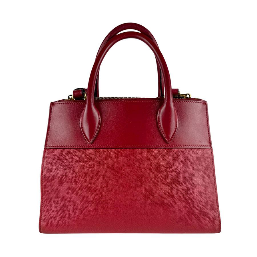 PRADA（プラダ） ハンドバッグ ショルダーバッグ レザー レッド