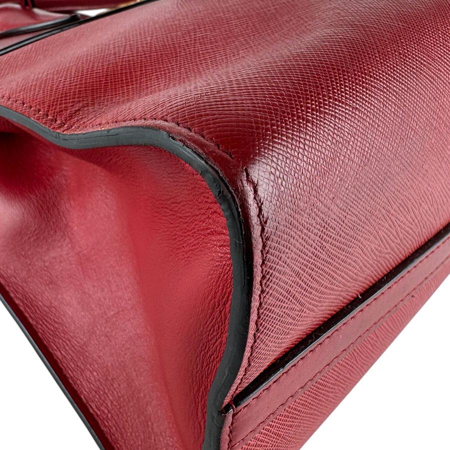 PRADA（プラダ） ハンドバッグ ショルダーバッグ レザー レッド