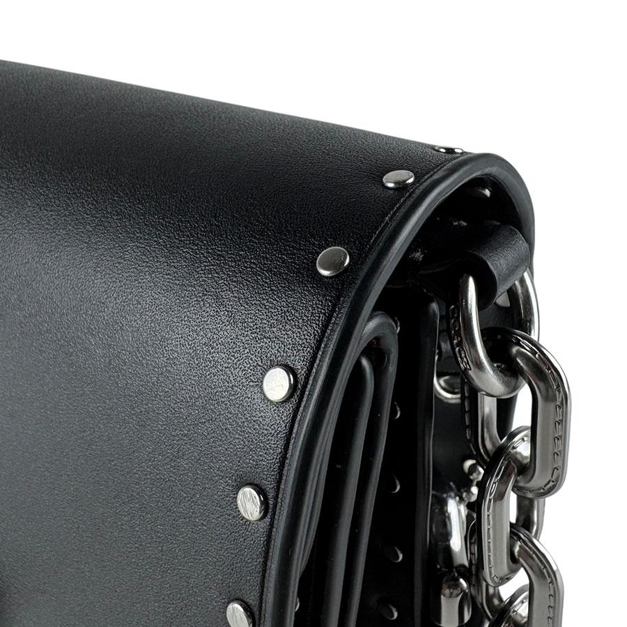 COACH（コーチ） ショルダーバッグ レザー/メタル ブラック/シルバー