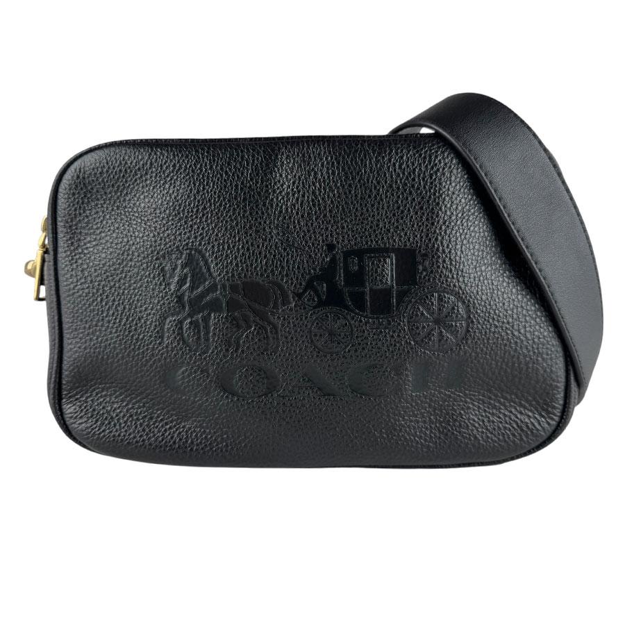 COACH（コーチ） ショルダーバッグ レザー ブラック : ブランド