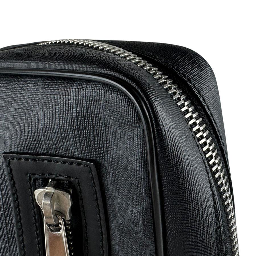 GUCCI（グッチ） ボディバッグ GGスプリームキャンバス ブラック