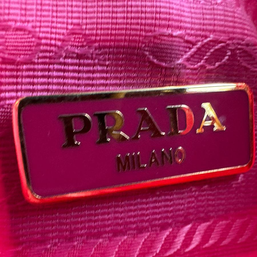 PRADA（プラダ） ショルダーバッグ ナイロン/レザー ピンク : ブランド