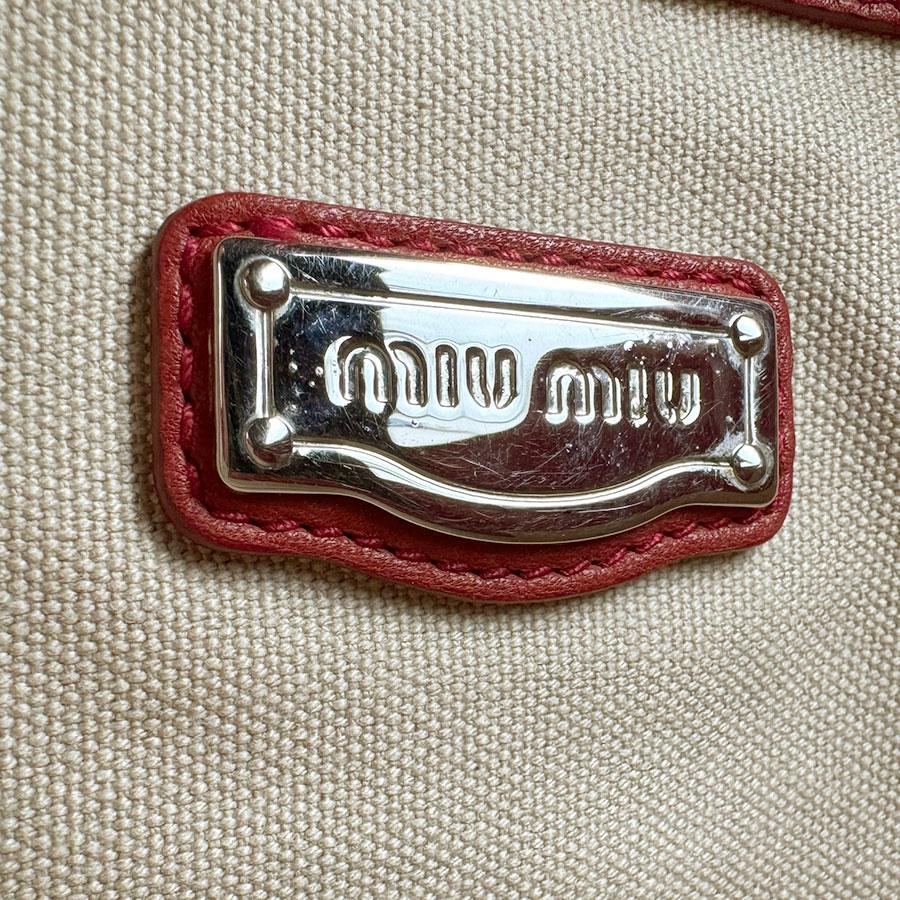 miu miu（ミュウミュウ） ハンドバッグ レザー レッド : ブランド