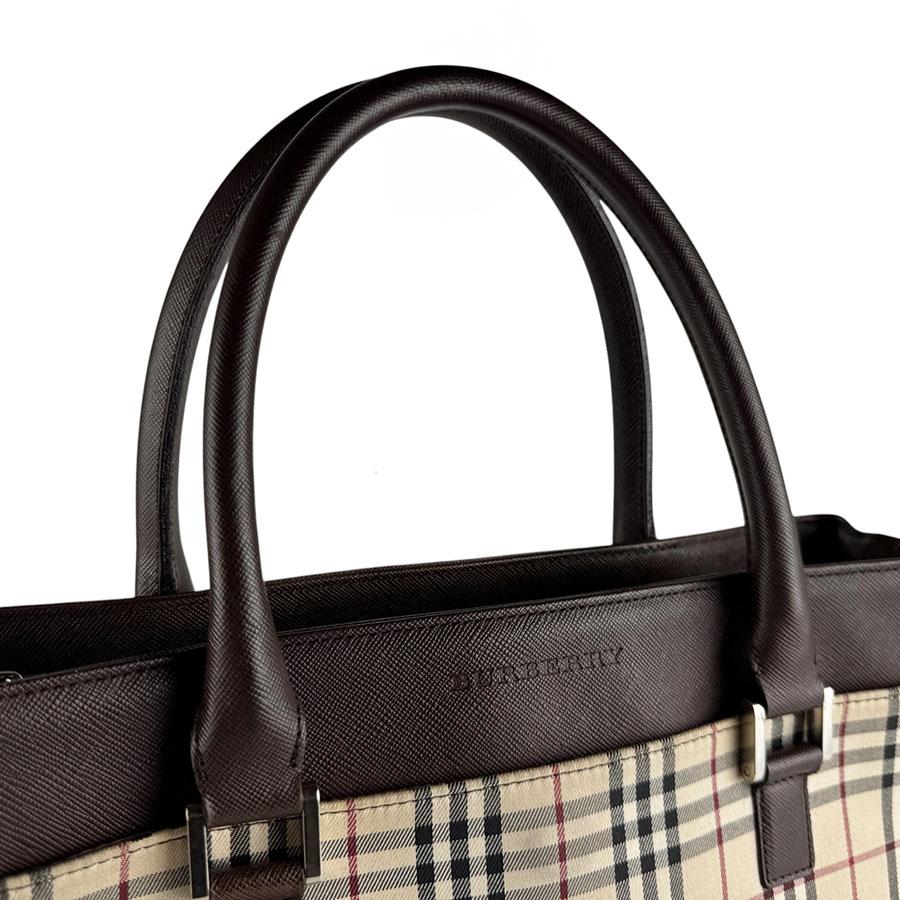BURBERRY（バーバリー） ハンドバッグ ナイロンキャンバス/レザー