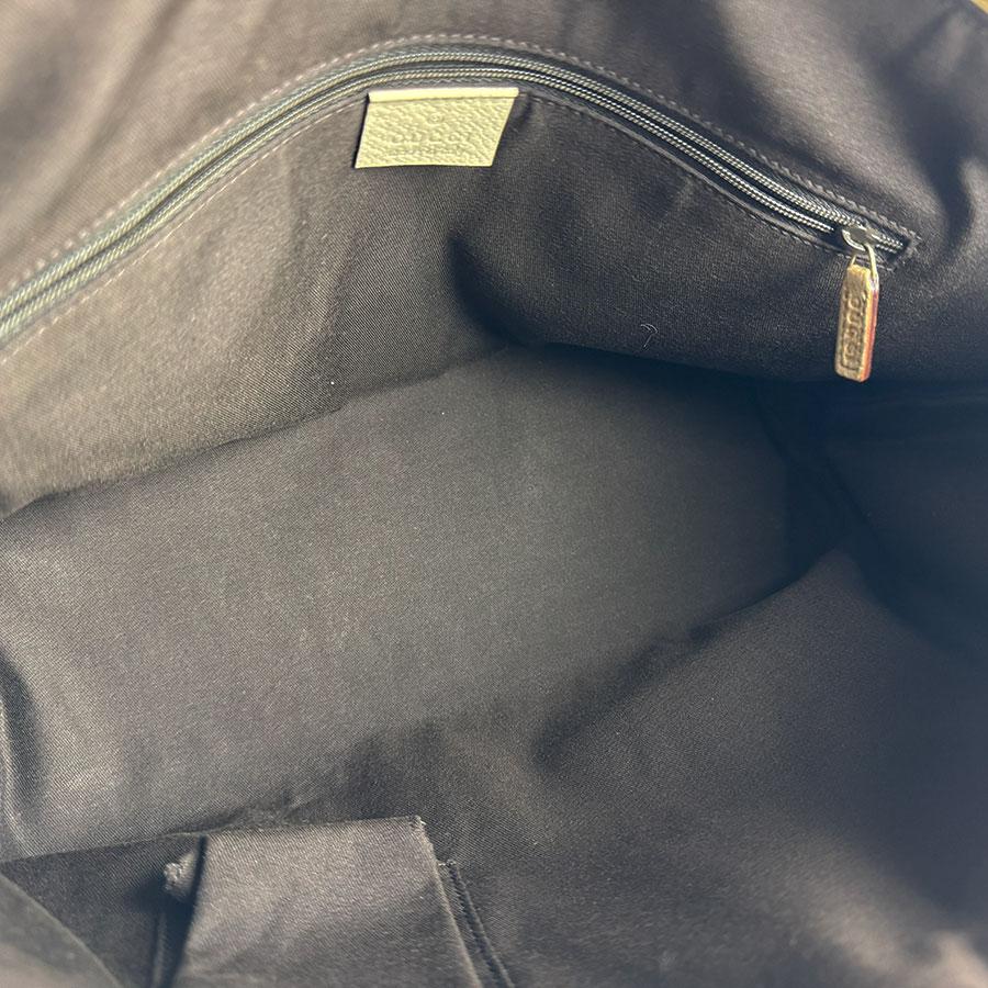 GUCCI（グッチ） ハンドバッグ キャンバス/レザー アイボリー/ブラウン