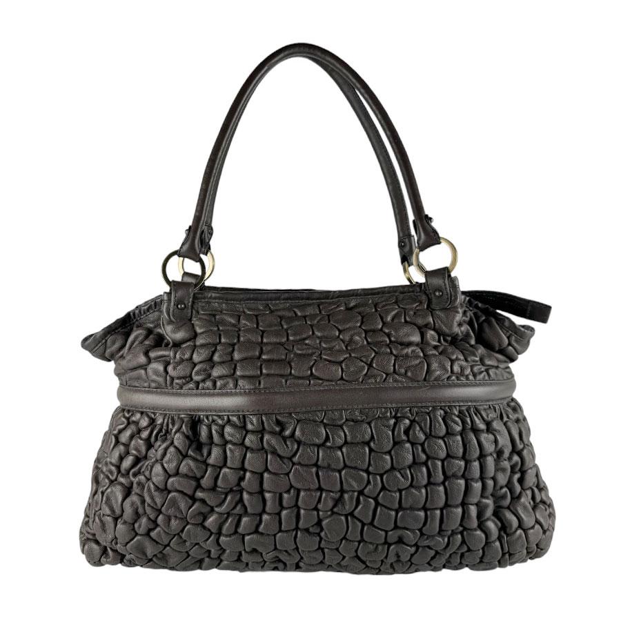 FENDI（フェンディ） ショルダーバッグ レザー ブラウン : ブランド