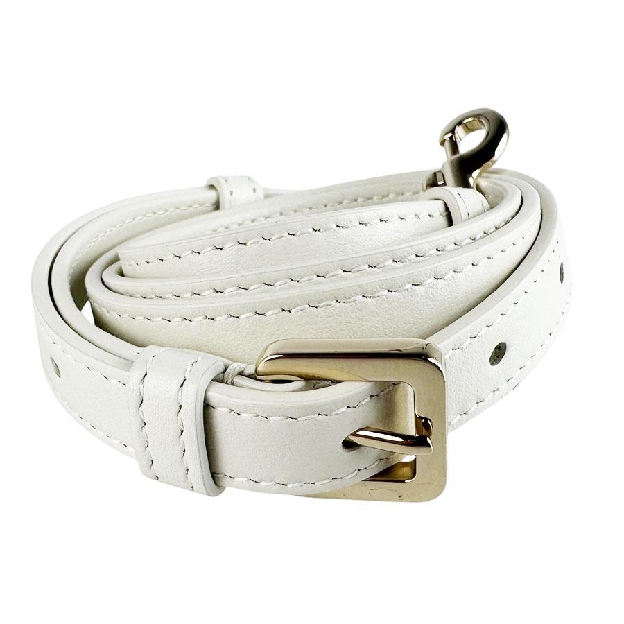 貴重 正規品 DIOR ディオール ウェストポーチ ハンドバッグ ホワイトレザー クリスチャンディオール Christian Dior ハンドバッグ ショルダー