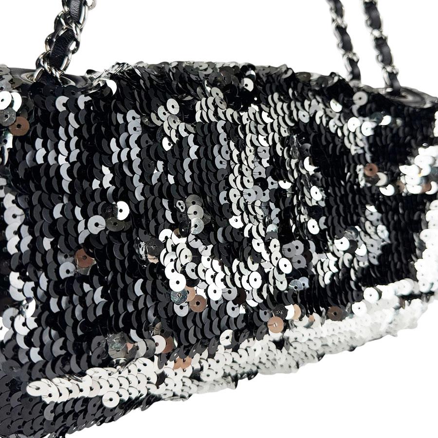 CHANEL（シャネル） ショルダーバッグ スパンコール/レザー ブラック