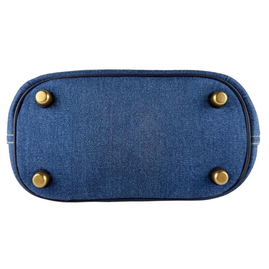 COACH（コーチ） ショルダーバッグ 2Way Bag デニム/レザー ブルー