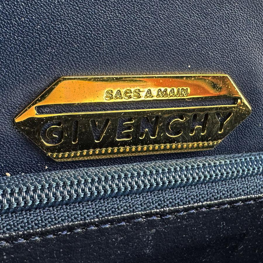 ジバンシィ GIVENCHY ハンドバッグ レザー ネイビー : ブランド