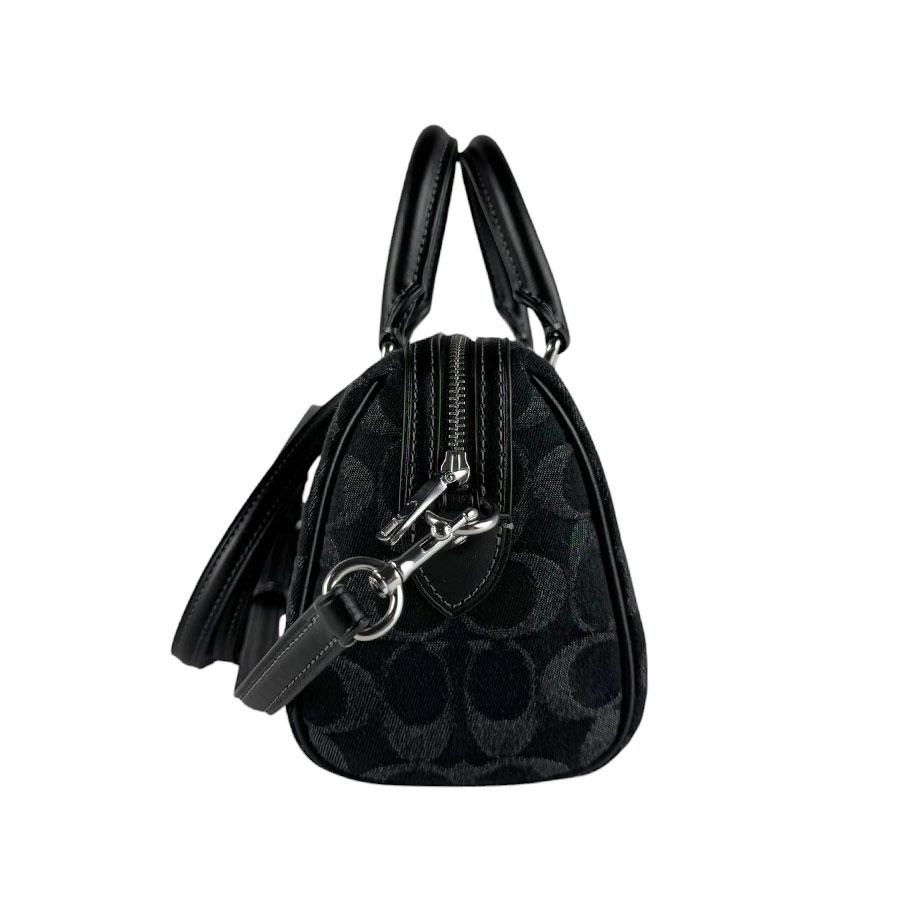 COACH コーチ　ハンドバッグ　ショルダーバッグ　シグネチャー　ブラック COACH（コーチ） ハンドバッグ ショルダーバッグ シグネチャー