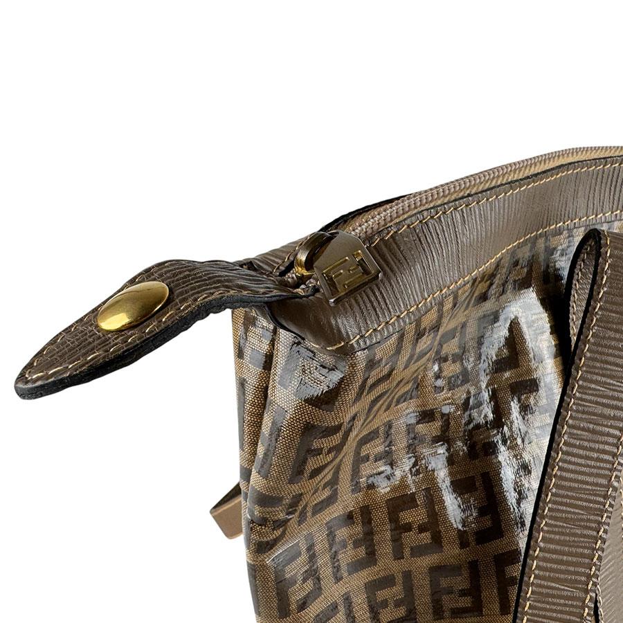 FENDI（フェンディ） ショルダーバッグ ズッキーノ PVC/レザー