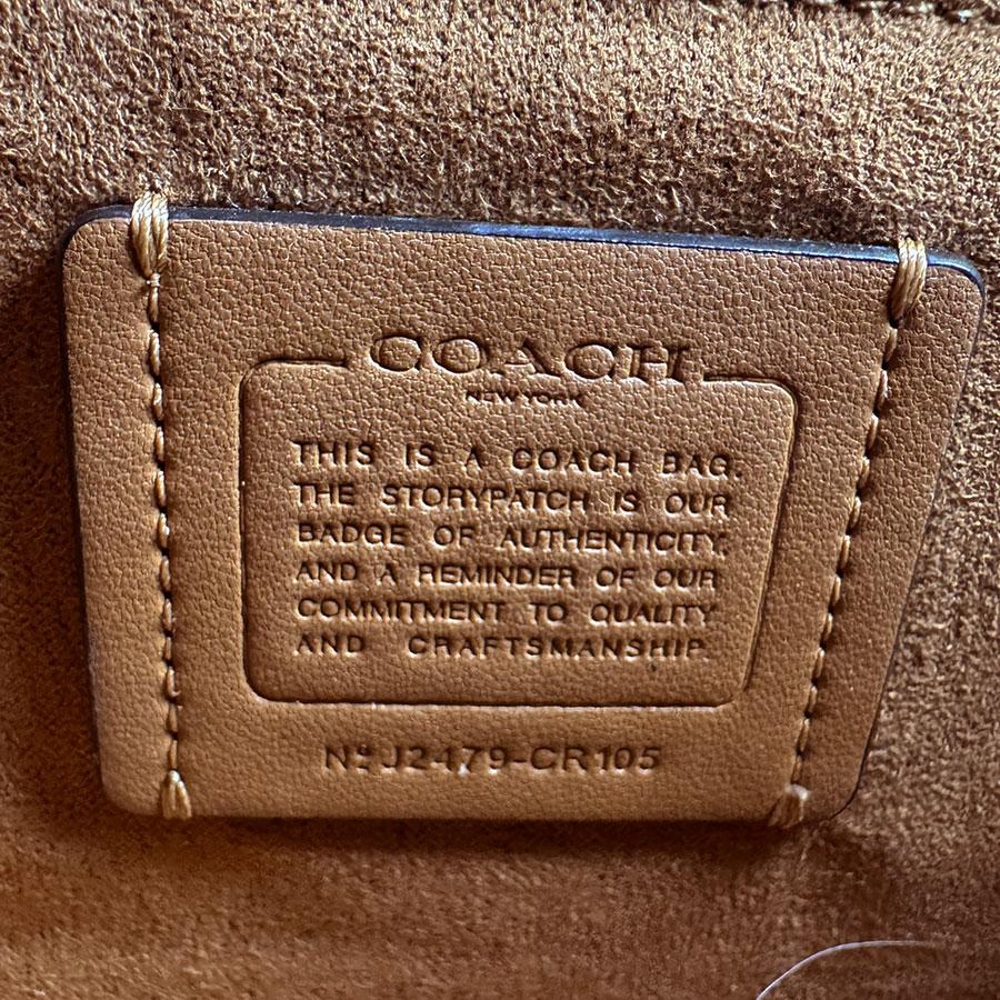 COACH（コーチ） ハンドバッグ ショルダーバッグ 型押しレザー