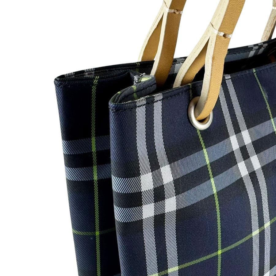 BURBERRY（バーバリー） ハンドバッグ ナイロンキャンバス ネイビー