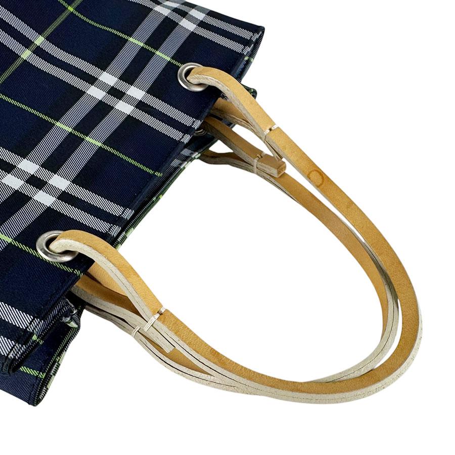 BURBERRY（バーバリー） ハンドバッグ ナイロンキャンバス ネイビー