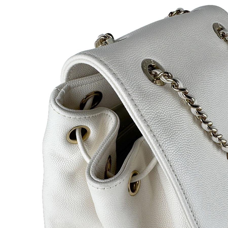CHANEL（シャネル） リュック キャビアスキンレザー アイボリー