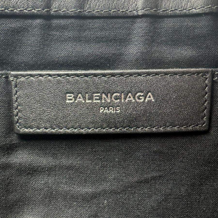 BALENCIAGA（バレンシアガ） クラッチバッグ レザー ブラック