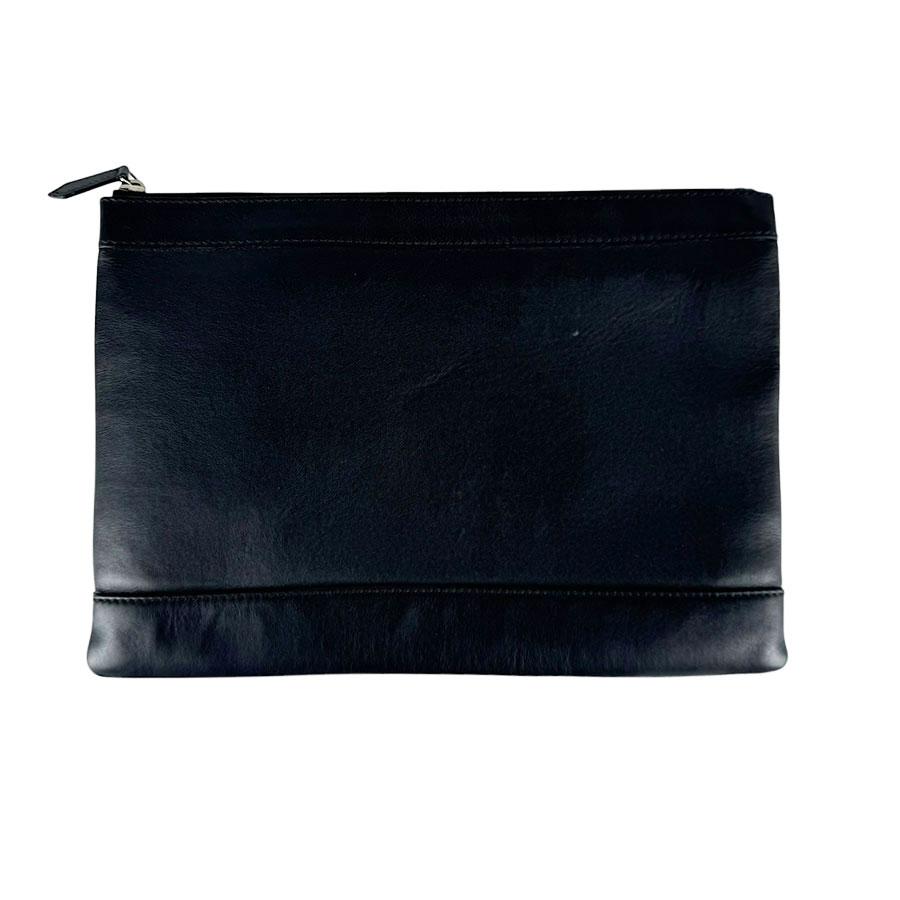 BALENCIAGA（バレンシアガ） クラッチバッグ レザー ブラック