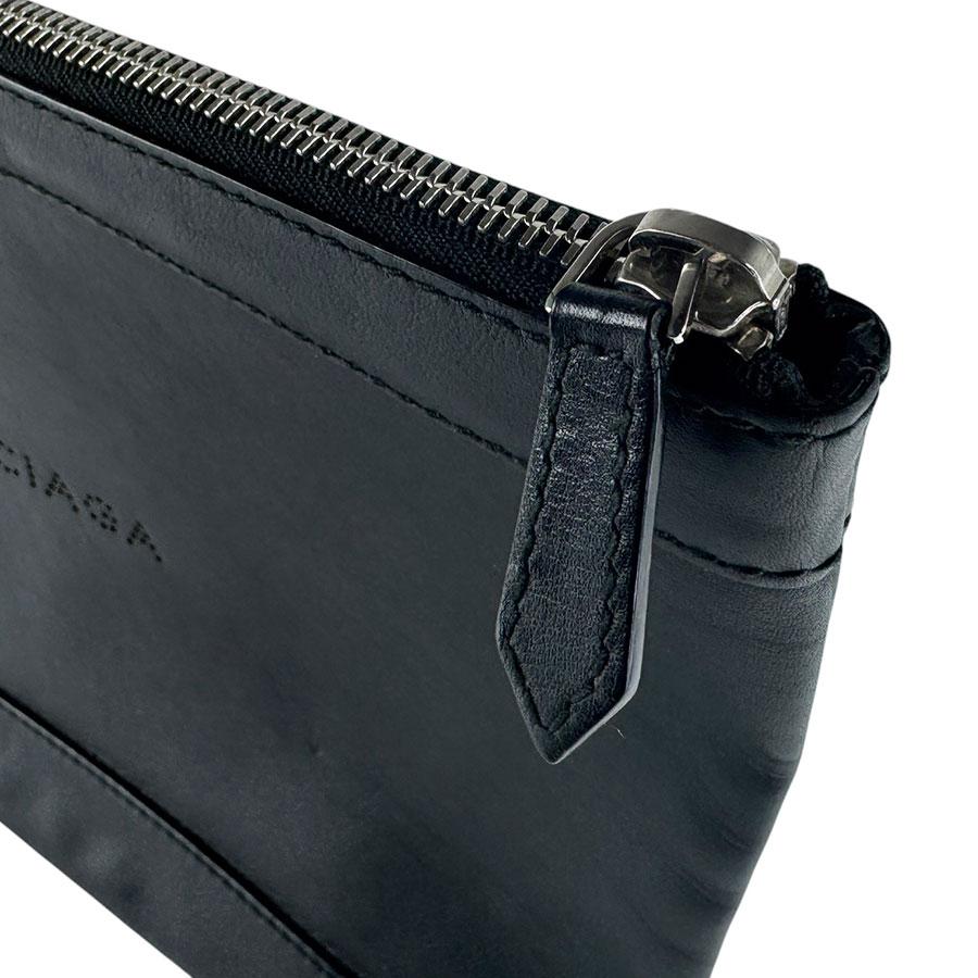BALENCIAGA（バレンシアガ） クラッチバッグ レザー ブラック