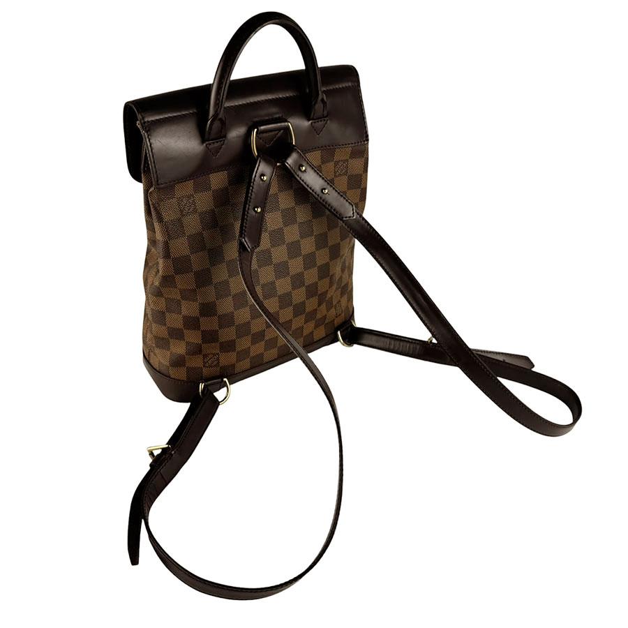 【訳あり】ルイヴィトン　ダミエ　ソーホー　リュック　ブラウン LOUIS VUITTON（ルイ・ヴィトン） ルイ ヴィトン リュック ダミエ