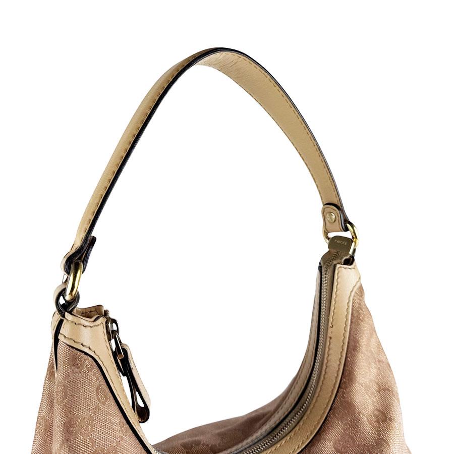 GUCCI（グッチ） ショルダーバッグ GGキャンバス メタリックピンク