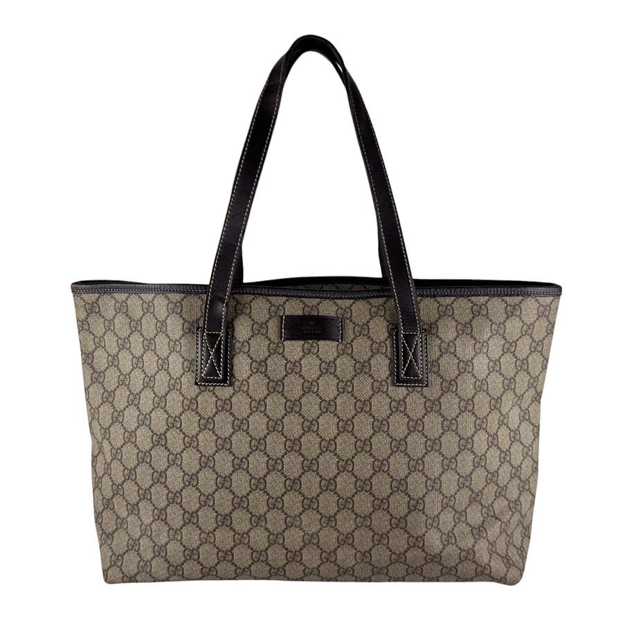 GUCCI GGスプリーム トートバッグ ダークブラウン GUCCI（グッチ） トートバッグ GGスプリームキャンバス/レザー