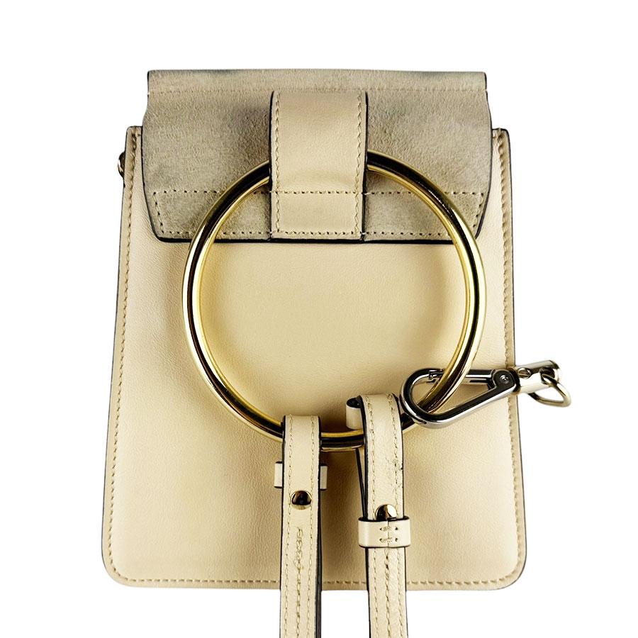 Chloe（クロエ） ショルダーバッグ フェイ レザー/スエード ベージュ
