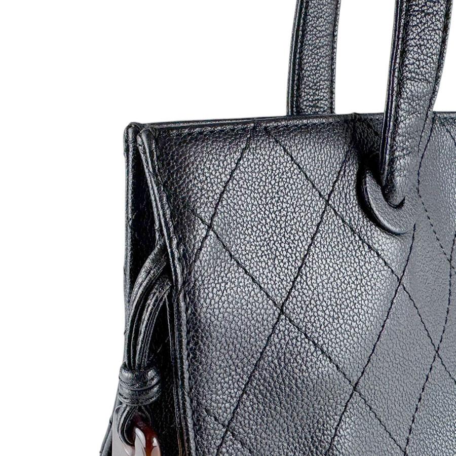CHANEL（シャネル） ハンドバッグ レザー ブラック : ブランドバリュー