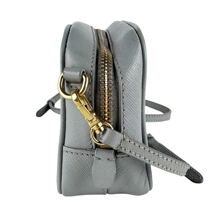 PRADA（プラダ） ショルダーバッグ レザー グレー : ブランドバリュー
