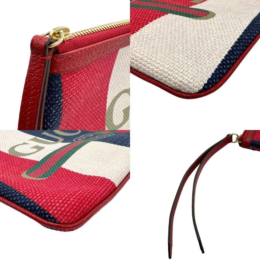GUCCI（グッチ） クラッチバッグ バイアデラストライプ キャンバス
