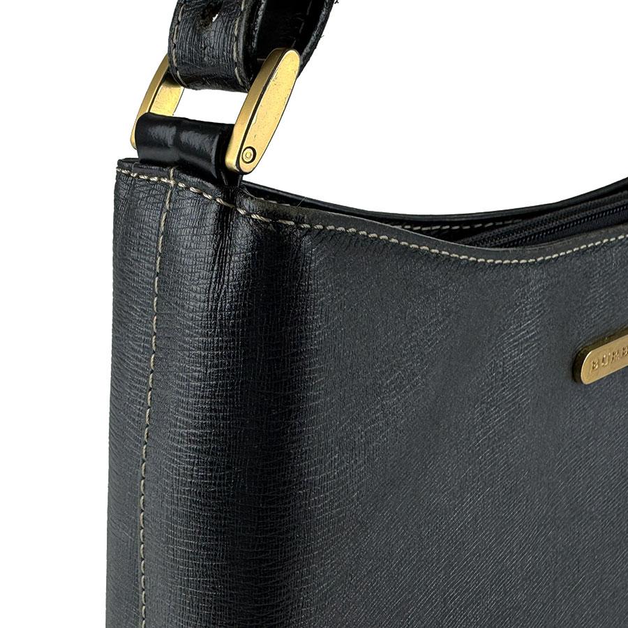 BURBERRY（バーバリー） ショルダーバッグ レザー ブラック : ブランド