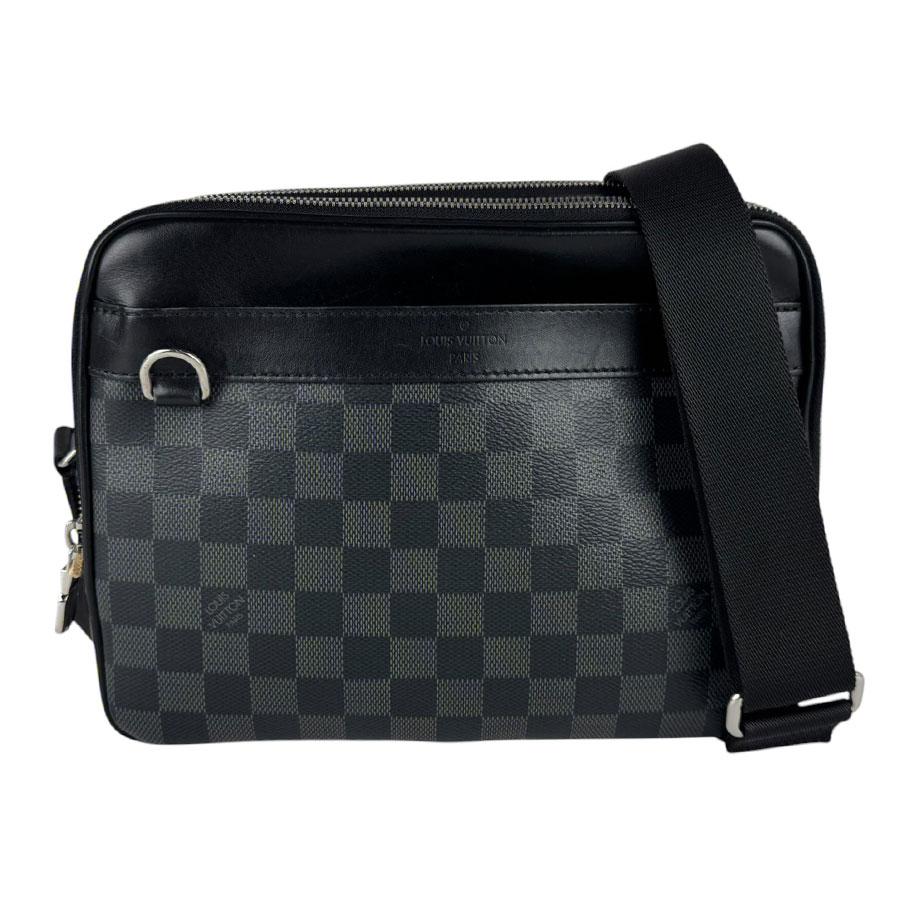 希少　ルイヴィトン　ダミエ　グラフィット　レンツォ　ショルダーバッグ　0200 LOUIS VUITTON（ルイ・ヴィトン） ルイ ヴィトン ショルダーバッグ