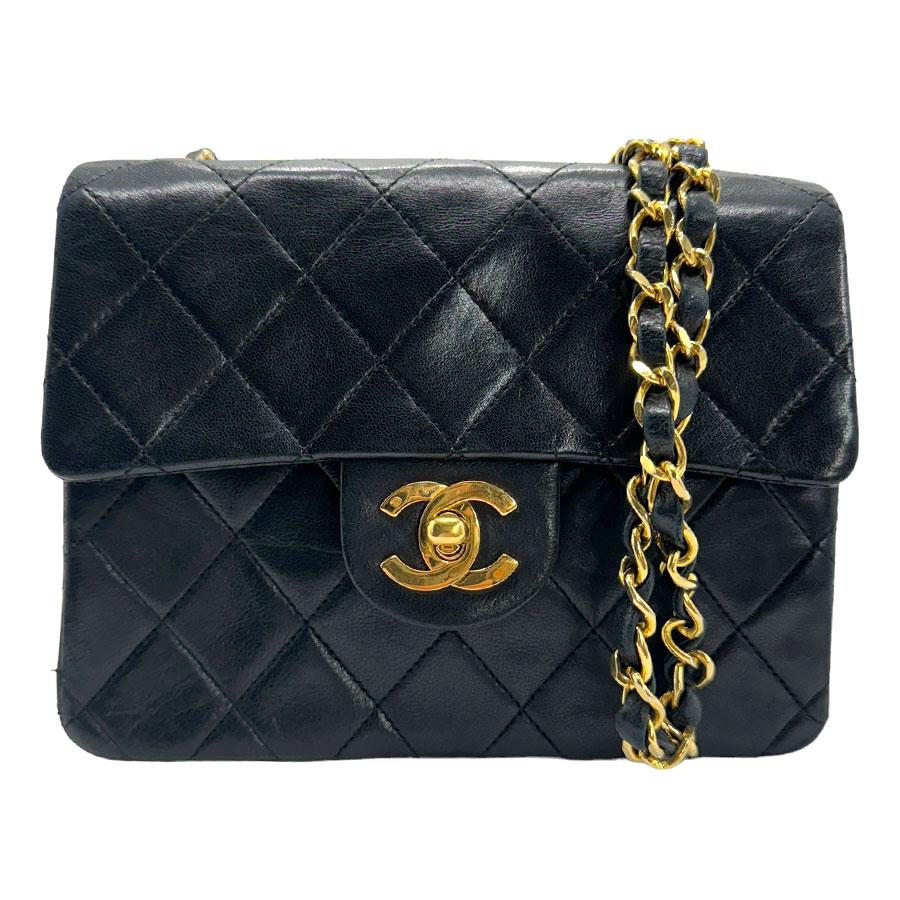 CHANEL シャネル ショルダーバッグ マトラッセ ビジュー ブラック金具 CHANEL（シャネル） ミニマトラッセ14 チェーンショルダーバッグ