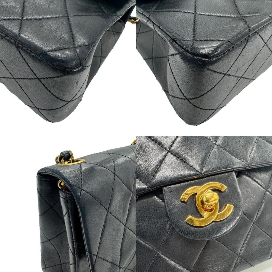CHANEL（シャネル） 斜め掛けショルダーバッグ マトラッセ レザー