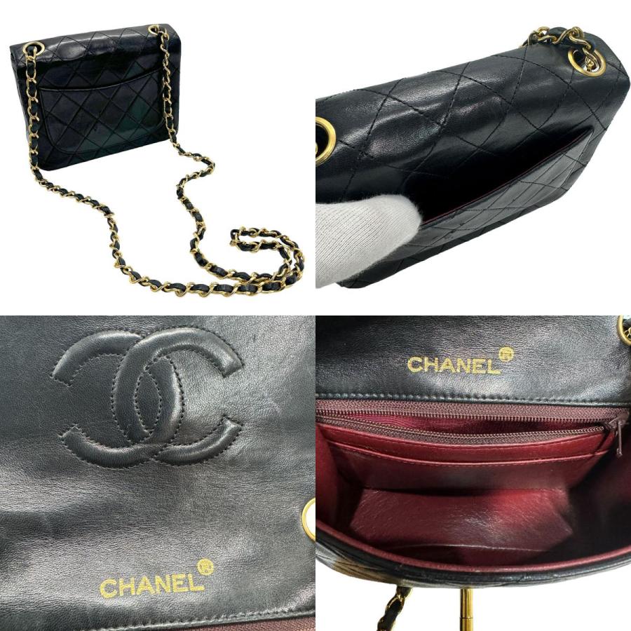 CHANEL（シャネル） 斜め掛けショルダーバッグ マトラッセ レザー
