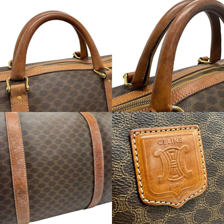 CELINE（セリーヌ） ボストンバッグ マカダム PVCコーティング