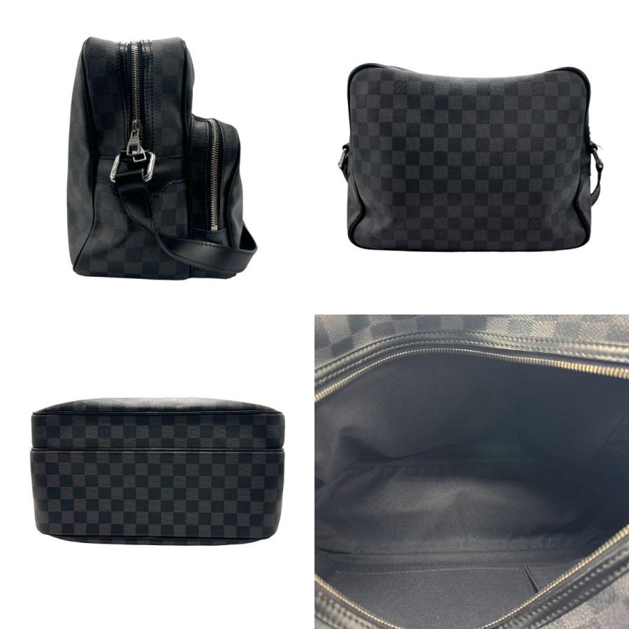 極美品 ルイヴィトン ダミエグラフィット イオ ショルダーバッグ ブラック LOUIS VUITTON（ルイ・ヴィトン） ルイ ヴィトン ショルダーバッグ