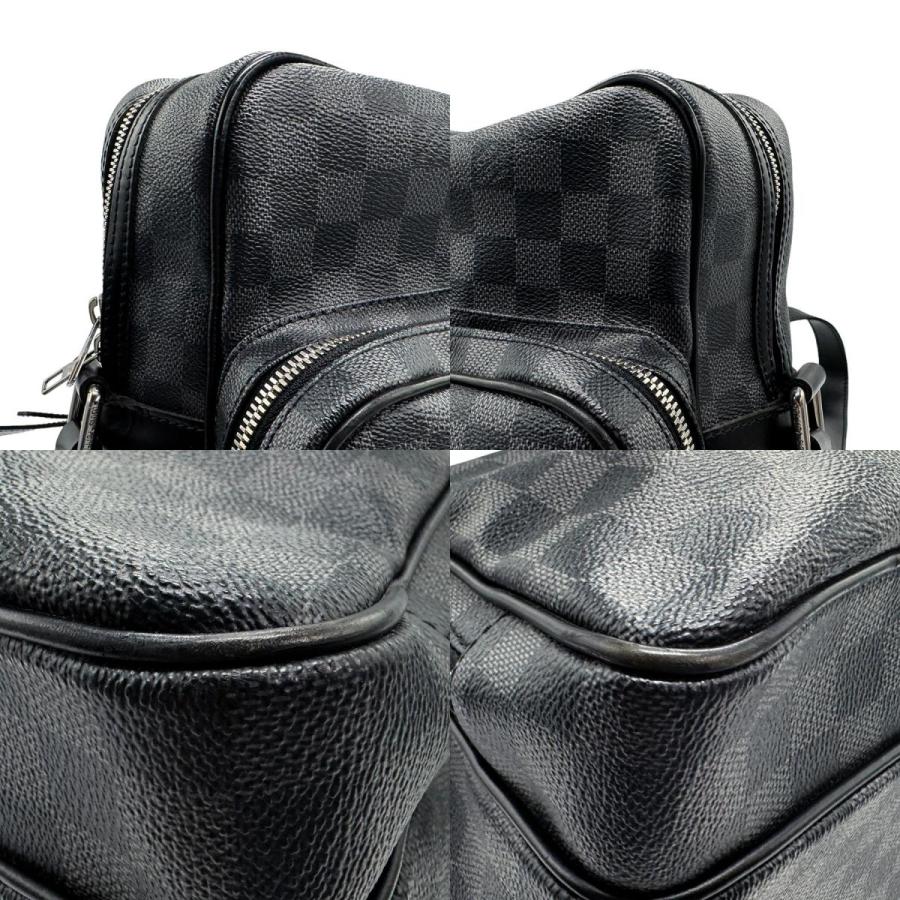 【新品同様】ルイヴィトン イオ ショルダーバッグ ダミエグラフィット ブラック LOUIS VUITTON ルイ ヴィトン ショルダーバッグ ダミエグラ