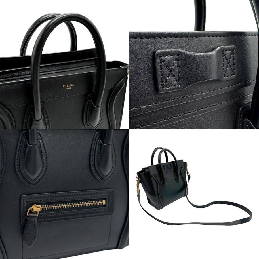 CELINE（セリーヌ） ハンドバッグ ショルダーバッグ ラゲージ ナノ